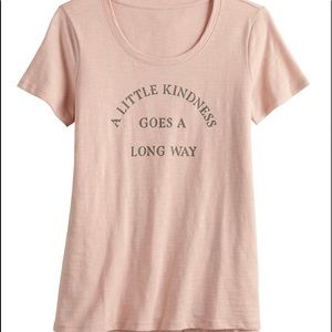 NWT✨LC Lauren Conrad Kindness Tee